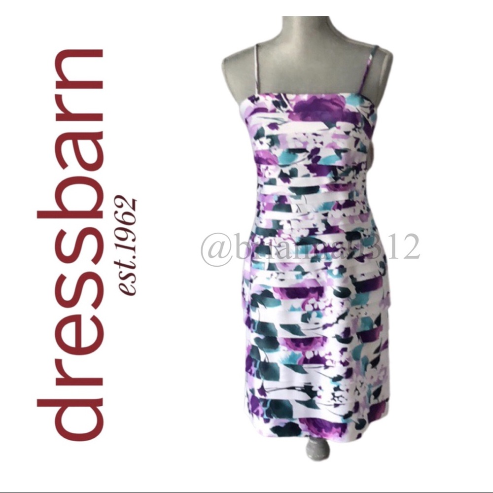 Dress Barn | Bridal Shower Floral Paneled Dress